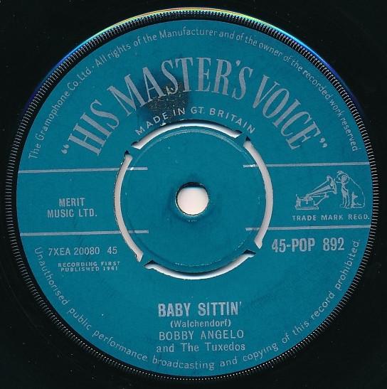 Bobby Angelo & The Tuxedos - Baby Sittin'