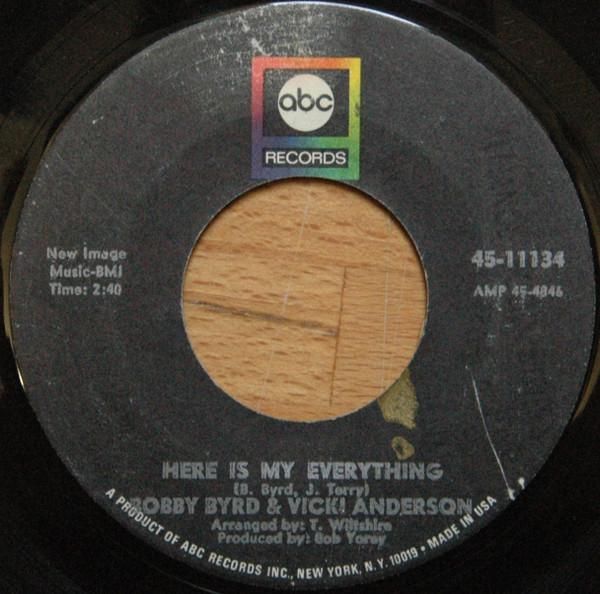 Bobby Byrd, Vicki Anderson - Here Is My Everything / Loving You