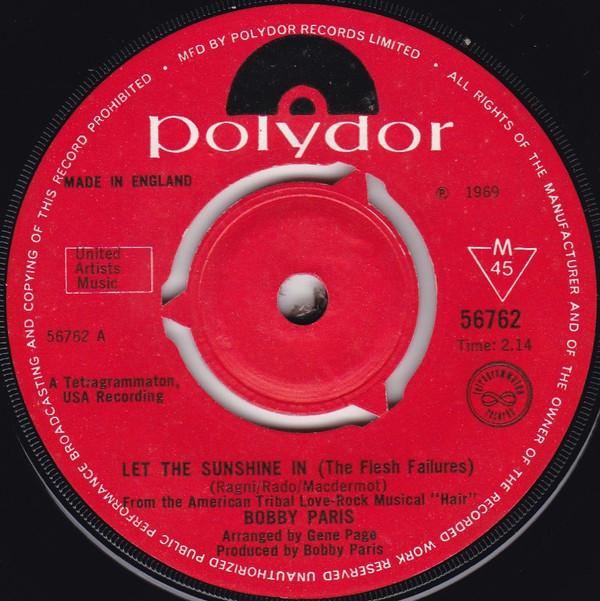 Bobby Paris - Let The Sunshine In (The Flesh Failures)