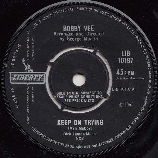 Bobby Vee - Keep On Trying
