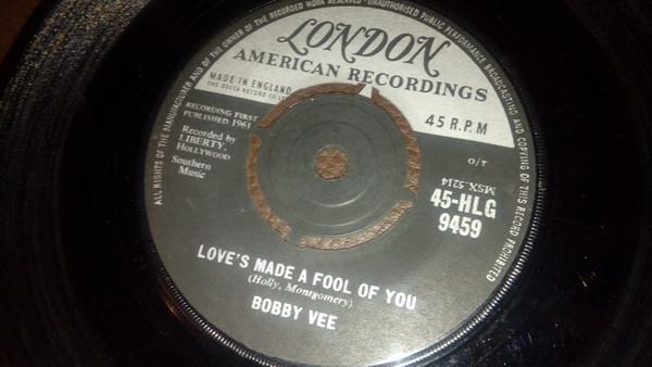 Bobby Vee - Love's Made A Fool Of You / Susie-Q