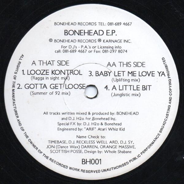 Bonehead (2) - Bonehead E.P.