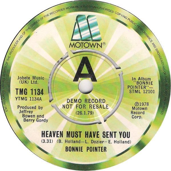 Bonnie Pointer - Heaven Must Have Sent You
