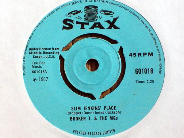 Booker T & The MG's - Slim Jenkins' Place