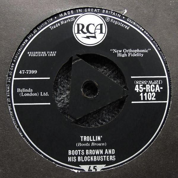 Boots Brown And His Blockbusters - Trollin' / Jim Twangy