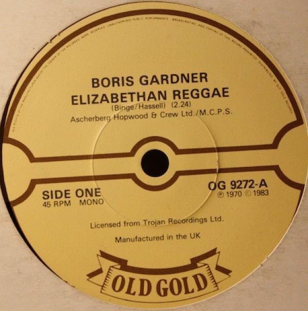 Boris Gardiner, The Upsetters - Elizabethan Reggae / Return Of Django