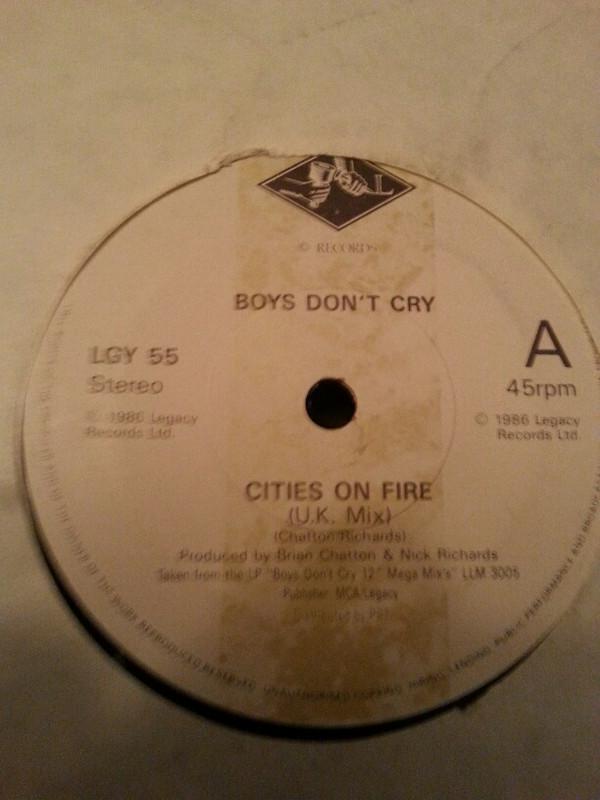 Boys Don't Cry - Cities On Fire