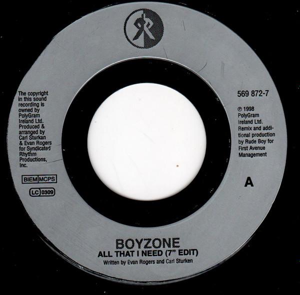 Boyzone - All That I Need