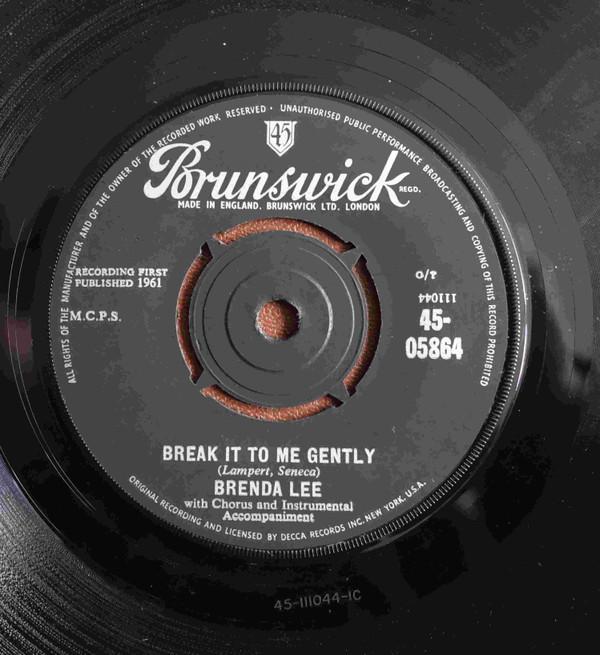 Brenda Lee - Break It To Me Gently