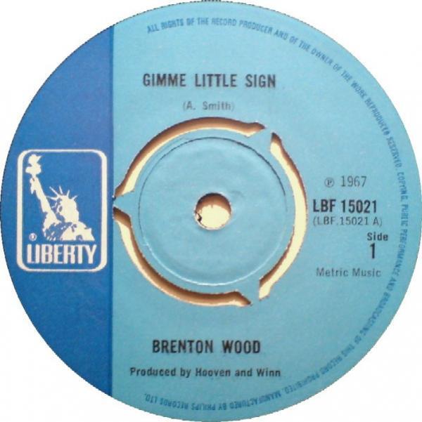 Brenton Wood - Gimme Little Sign