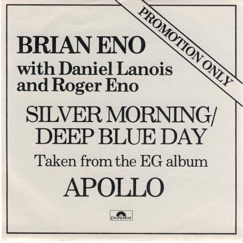 Brian Eno, Daniel Lanois, Roger Eno - Silver Morning