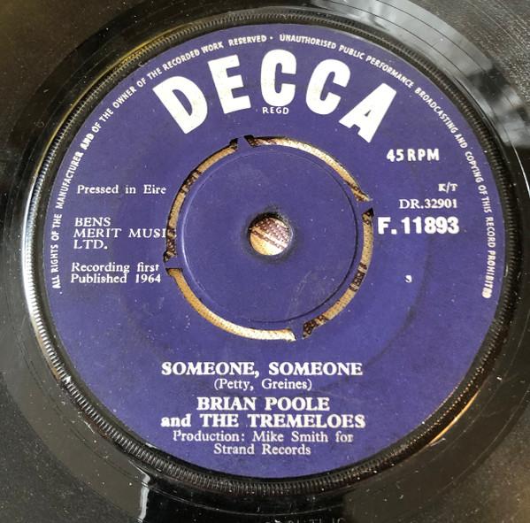 Brian Poole & The Tremeloes - Someone, Someone