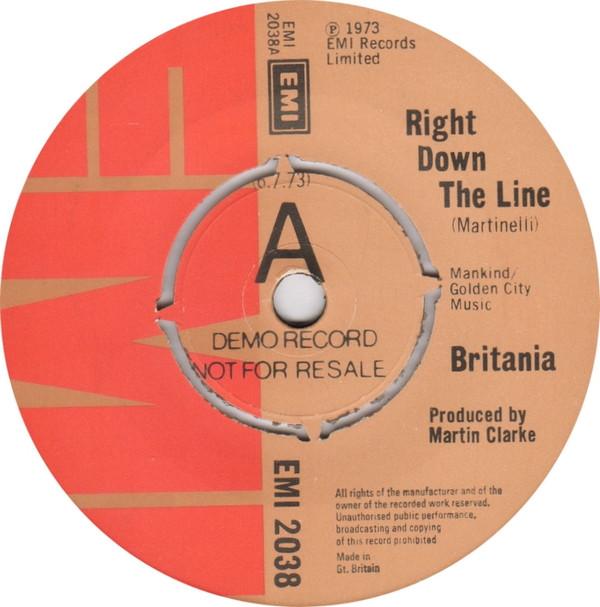 Britania - Right Down The Line