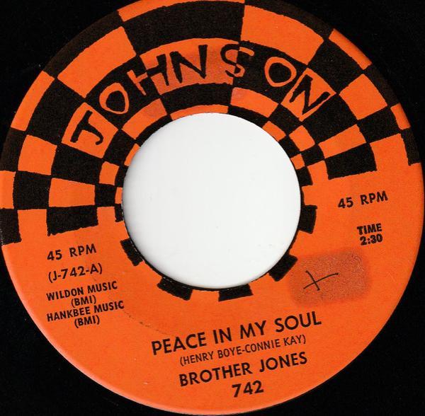 Brother Jones - Peace In My Soul / New World A-Comin'