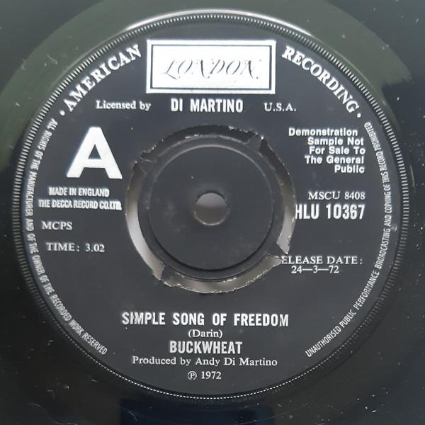 Buckwheat (2) - Simple Song Of Freedom