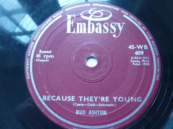 Bud Ashton - Because They're Young / Apache