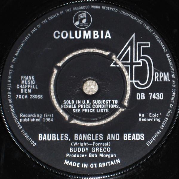 Buddy Greco - Baubles, Bangles And Beads