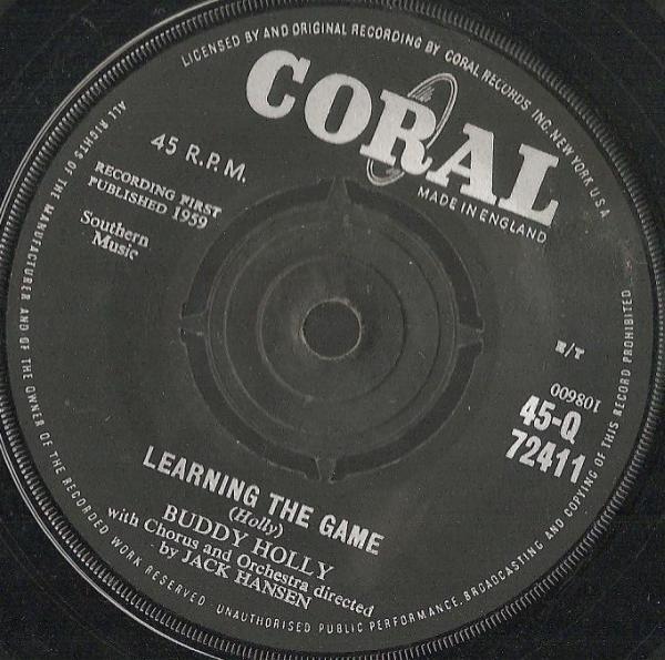 Buddy Holly - Learning The Game