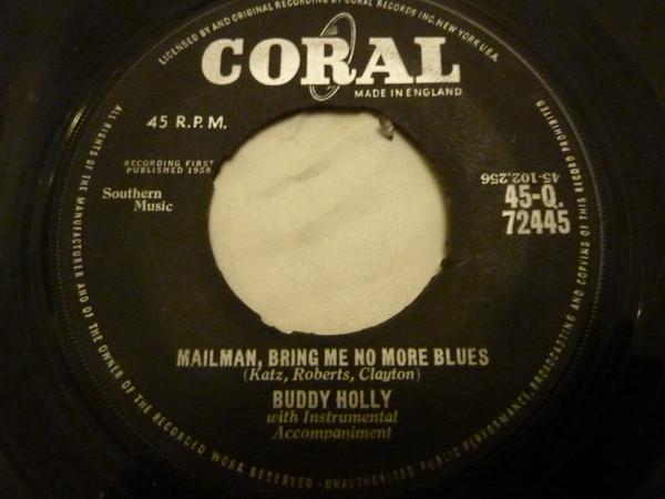 Buddy Holly - Look At Me / Mailman, Bring Me No More Blues
