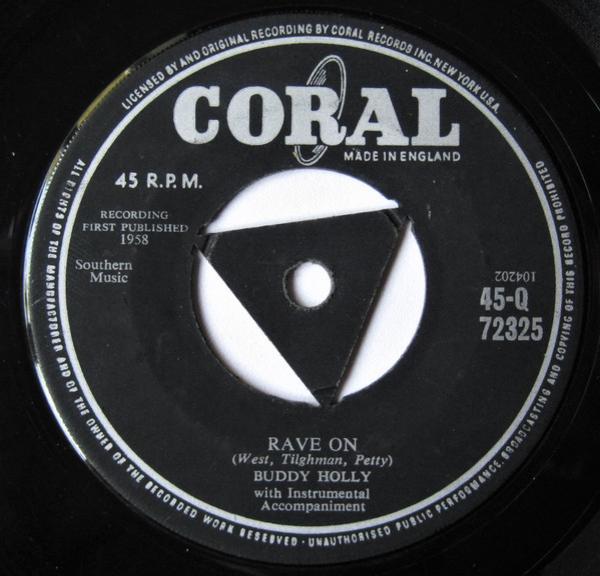 Buddy Holly - Rave On / Take Your Time