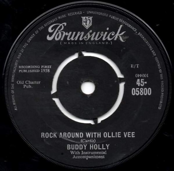 Buddy Holly - Rock Around With Ollie Vee / Midnight Shift