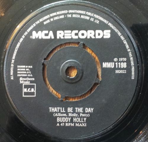 Buddy Holly - That'll Be The Day / Well ... All Right / Everyday