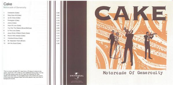 Cake - Motorcade Of Generosity