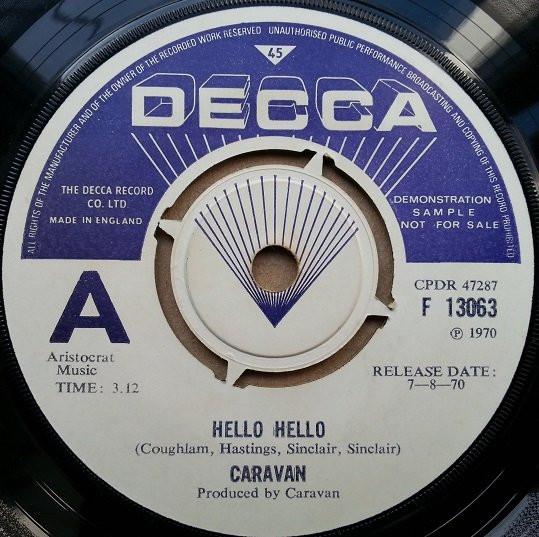 Caravan - Hello Hello