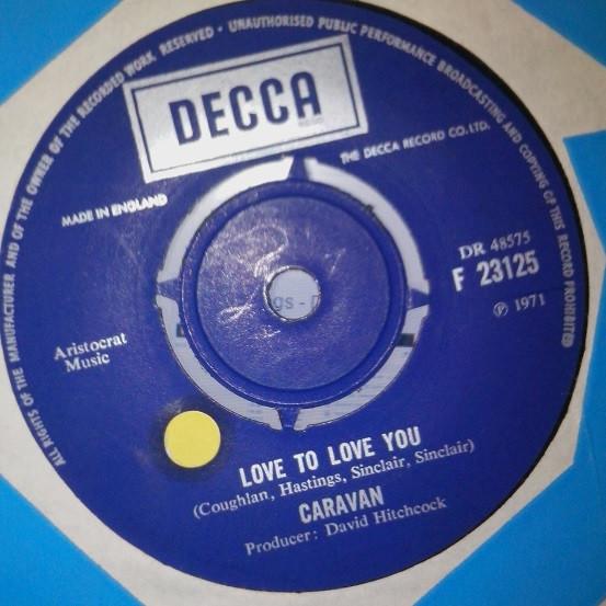 Caravan - Love To Love You / Golf Girl