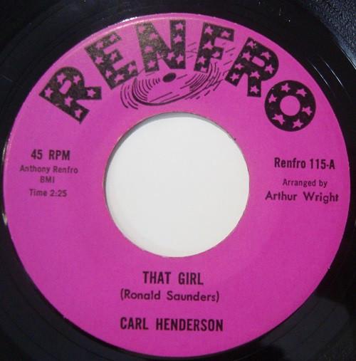 Carl Henderson (2) - That Girl