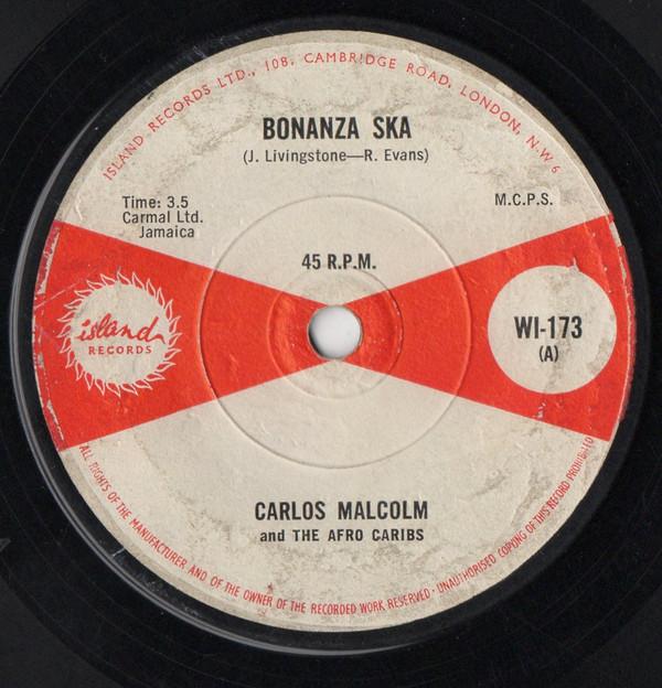Carlos Malcolm & The Afro Caribs - Bonanza Ska