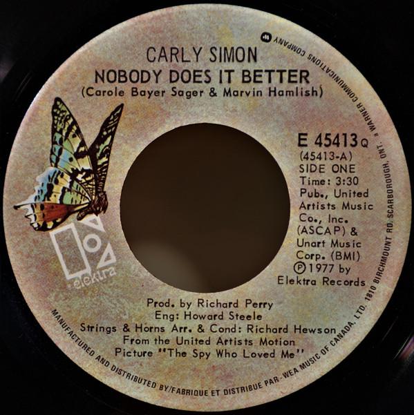Carly Simon - Nobody Does It Better