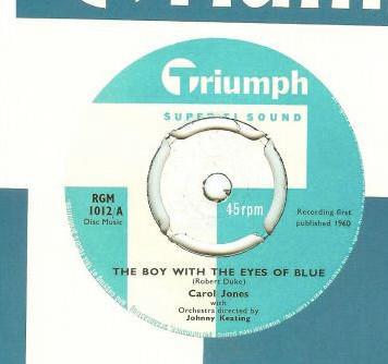 Carol Jones (2) - The Boy With The Eyes Of Blue