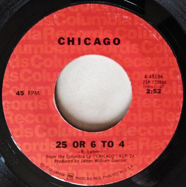 Chicago (2) - 25 Or 6 To 4