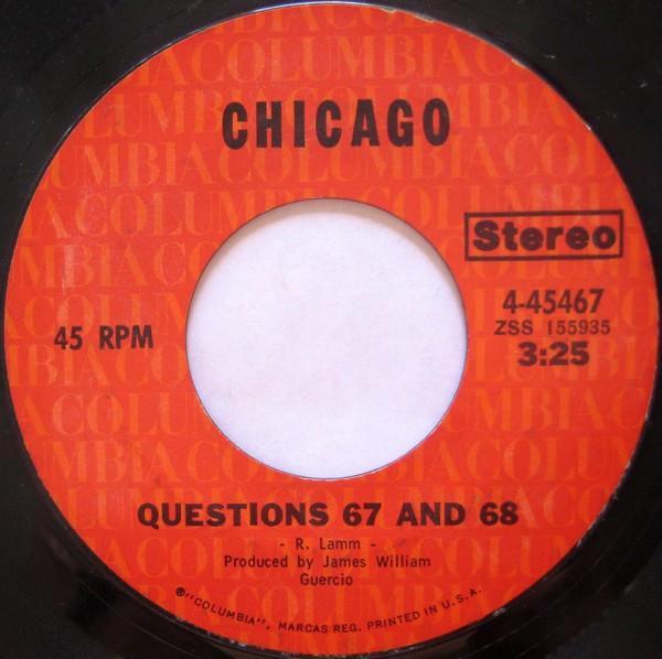 Chicago (2) - Questions 67 And 68 / I'm A Man