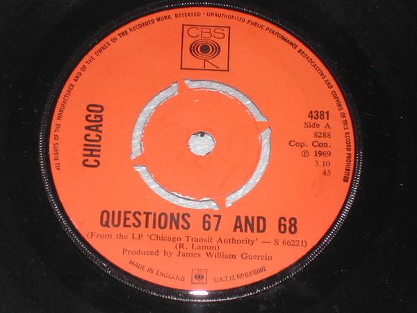 Chicago (2) - Questions 67 And 68
