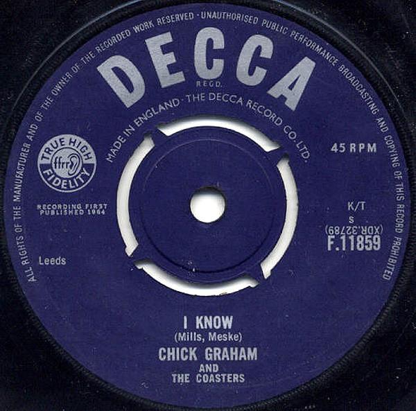 Chick Graham And The Coasters - I Know