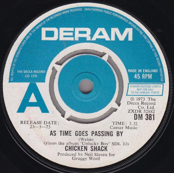 Chicken Shack - As Time Goes Passing By