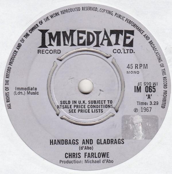 Chris Farlowe - Handbags And Gladrags