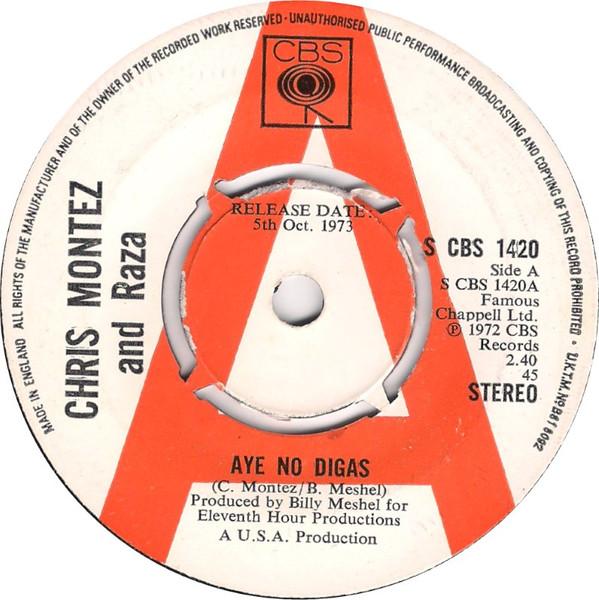 Chris Montez, Raza - Ay No Digas / Heart And Soul