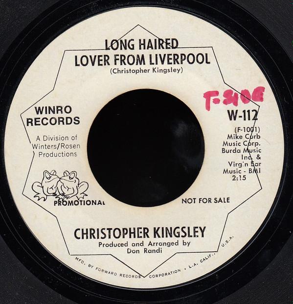 Christopher Kingsley - Long Haired Lover From Liverpool