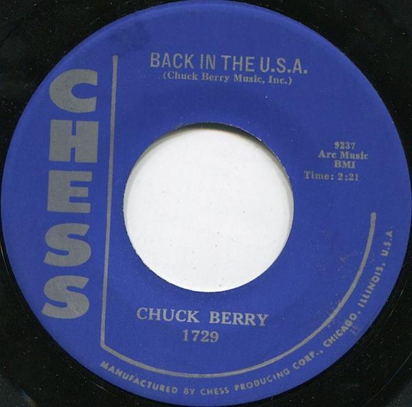 Chuck Berry - Back In The U.S.A. / Memphis, Tennessee