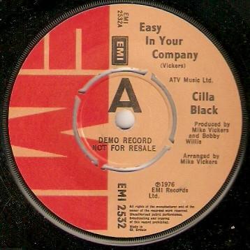 Cilla Black - Easy In Your Company