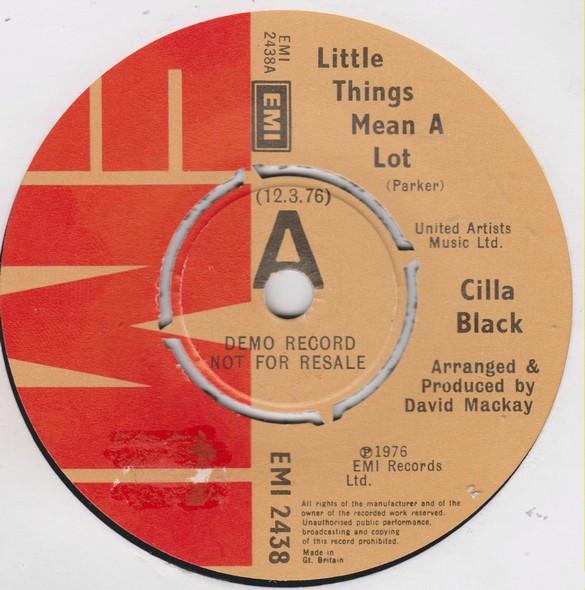 Cilla Black - Little Things Mean A Lot