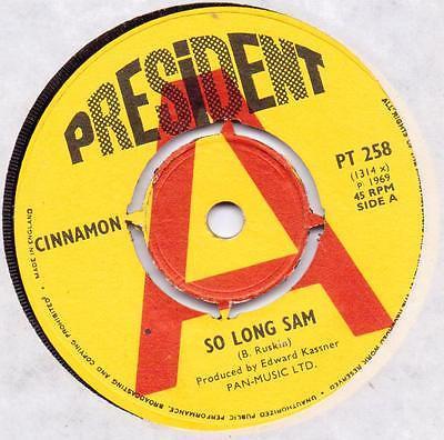 Cinnamon (15) - So Long Sam / Broken Hearted Me, Evil Hearted You