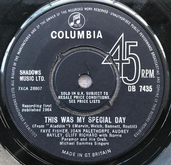 Cliff Richard, Audrey Bayley, Faye Fisher, Joan Palethorpe - This Was My Special Day