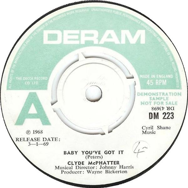 Clyde McPhatter - Baby You've Got It