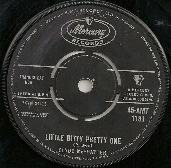 Clyde McPhatter - Little Bitty Pretty One / Next To Me