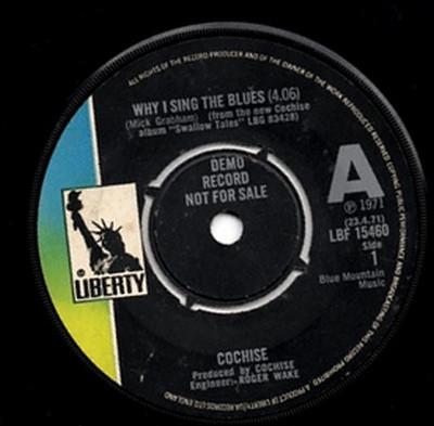 Cochise (7) - Why I Sing The Blues