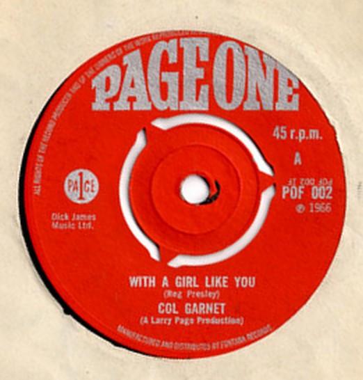 Col Garnet - With A Girl Like You